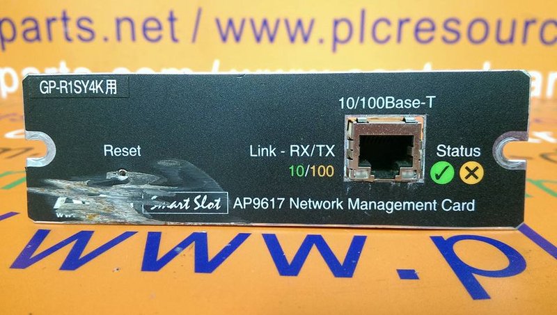APC NETWORK MANAGEMENT CARD EM AP9617 640-0826A-10 - 金吉源科技有限公司