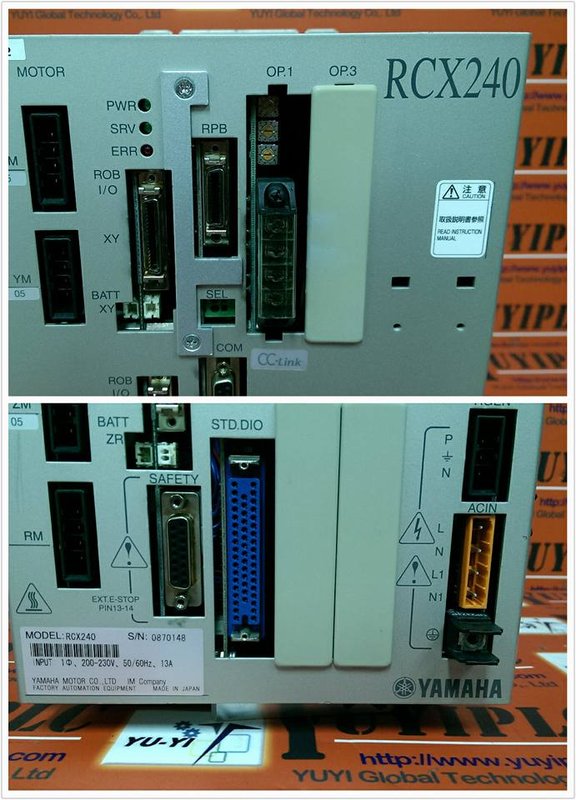YAMAHA Multi-axis ROBOTS controllers RCX240 (3)